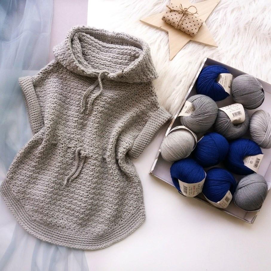 Пончо Bambini (Евгения Шахова)