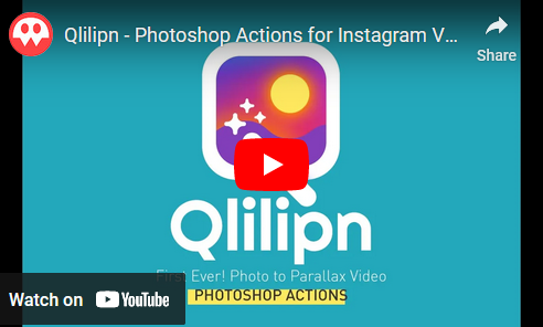[Creativemarket] Qlilipn 2.1 - создаем параллакс видео из фото в Photoshop