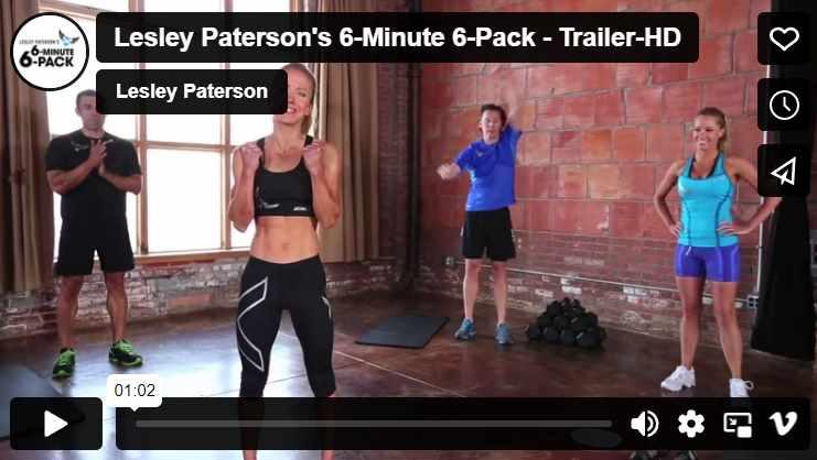 Красивое и натренированное тело за 36 минут в неделю. ENG (Лесли Патерсон)