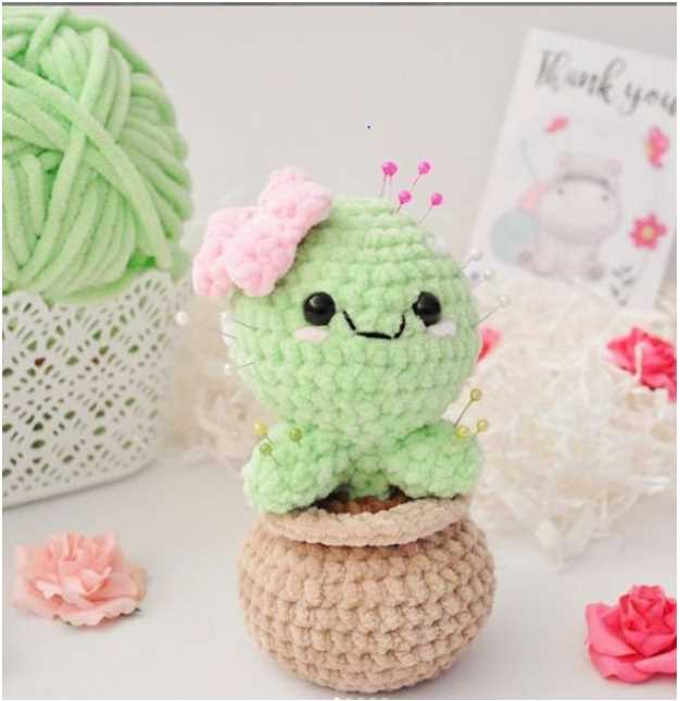 Мастер класс Милый кактус (tiny_hugs_toys)