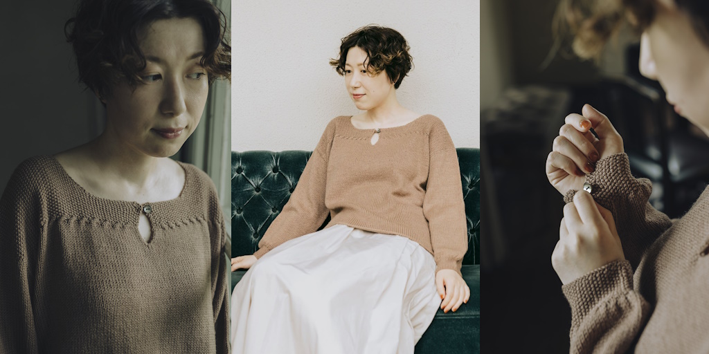 [Вяжи.ру] Блуза с разрезами Swingin' Shirt