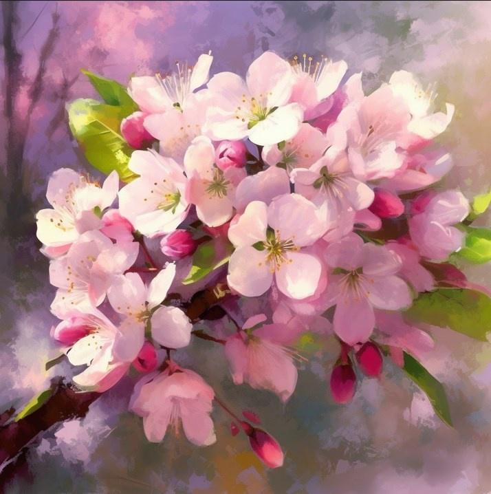 [Zartschool] Ветка яблони (Татьяна Зубова)
