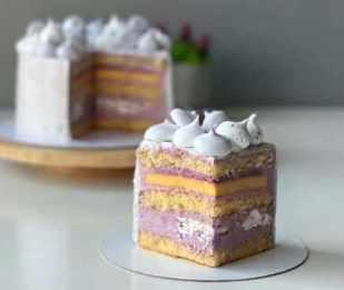 Бисквитный торт «Ягодный цитрус» (Александра Голобородько) @my_cake_aleks