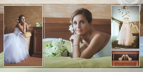 [PSD] Классическая свадебная фотокнига. Вместе и навсегда (CTW-Design)