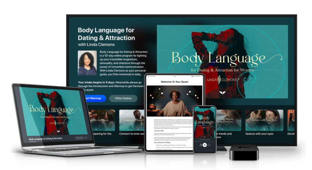 [Mindvalley] Body Language for Dating & Attraction (Linda Clemons)