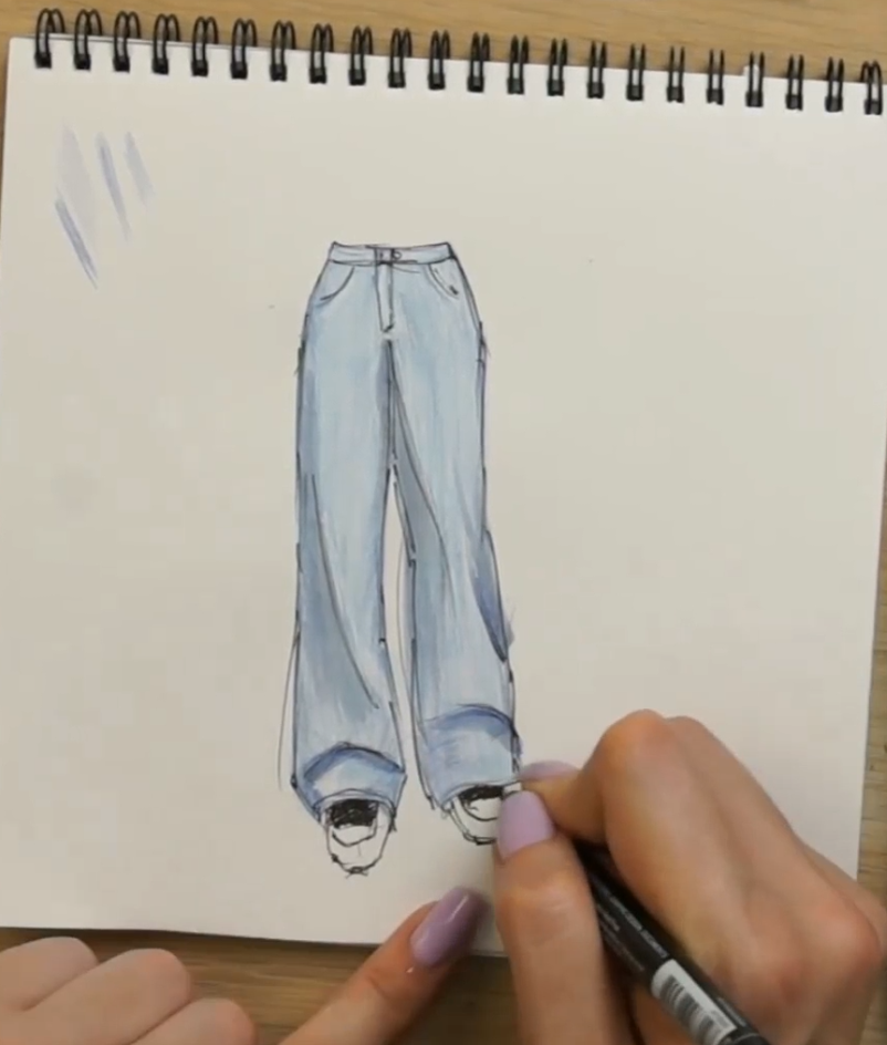 [puzzlebrain]  Как рисовать одежду (Анастасия Новикова)