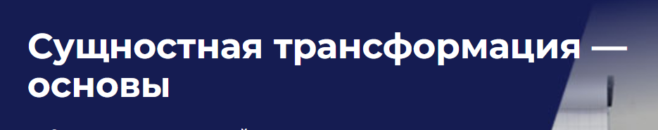 Сущностная трансформация — основы (Коннира Андреас, Марк Андреас)
