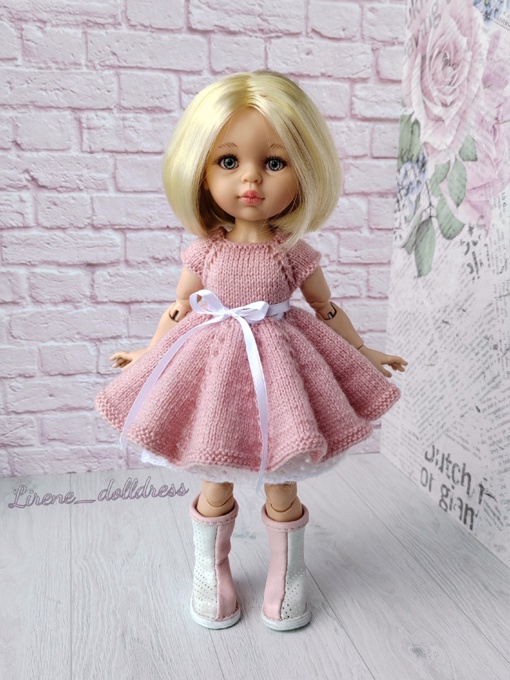 [Lirene's dolls] Платье Мелоди для кукол Паола Рейна 32-34 см (Lirene Dolldress)
