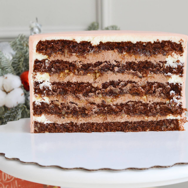 Торт Шоколадно-ореховый (Дарья Семененко)