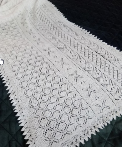 Палантин На студеных берегах (Ольга Святоч)