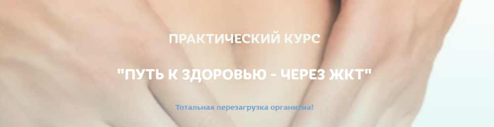 Путь к здоровью - через ЖКТ. Тариф Оптимум + (Светлана Литвиненко)