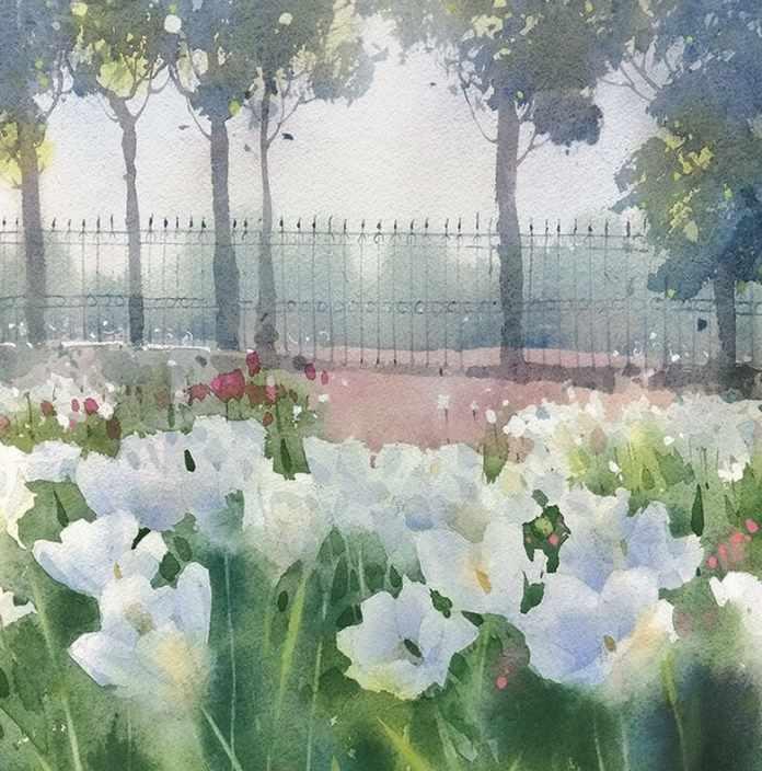 [enterclass] Тюльпаны в саду (Сергей Курбатов)