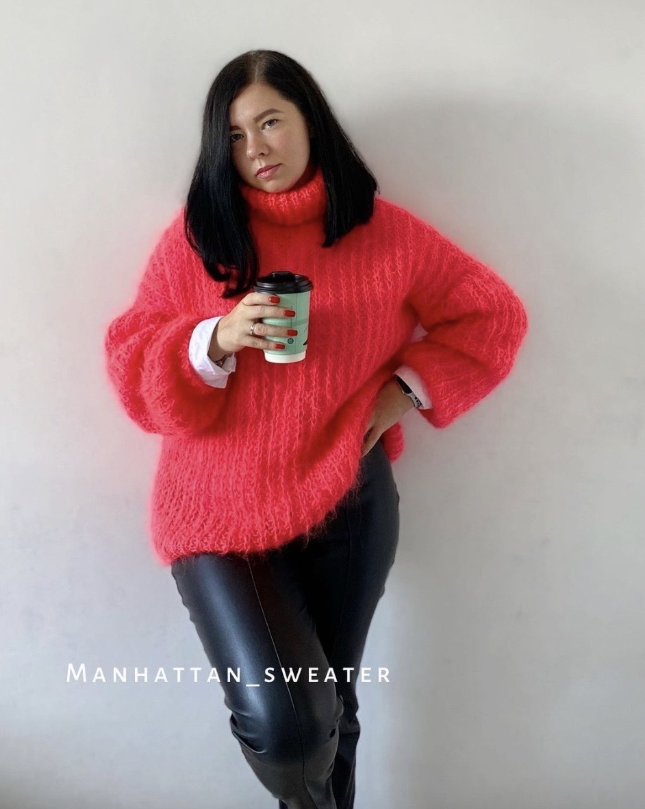 [galiney_knitwear] Свитер Мanhattan (Анна Галиней)