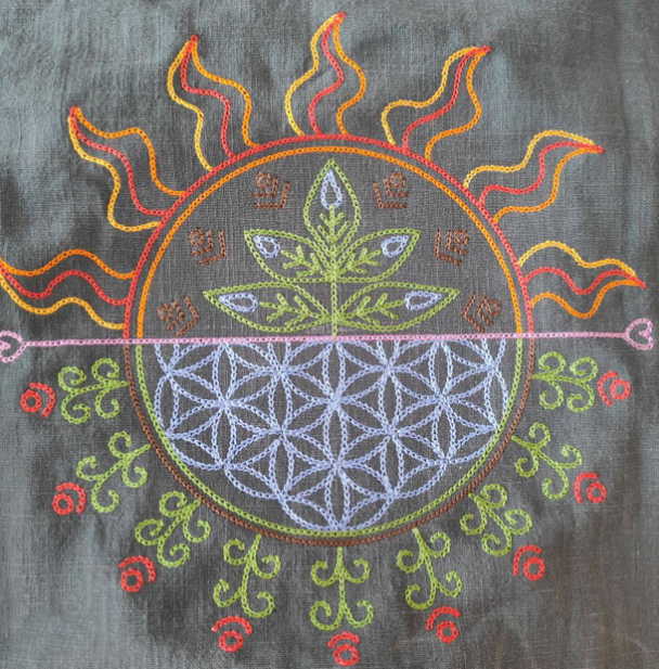 [Embro.Shop.School] Имитация тамбурной вышивки (Светлана Красноцветова)