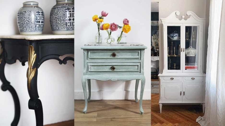 [Domestika] Окрашивание мебели меловыми красками (Neus Iserte)