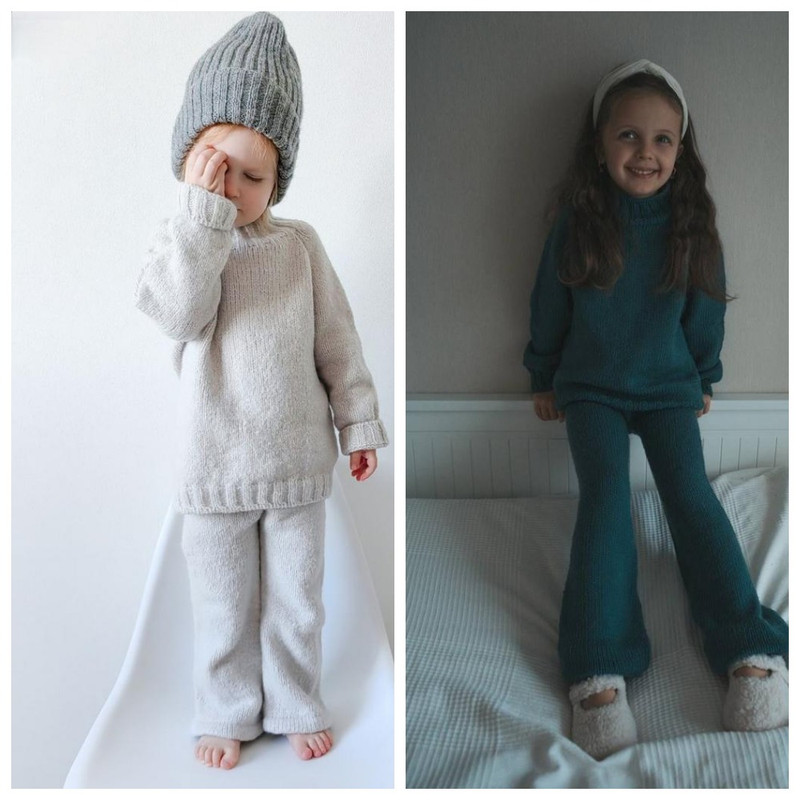 [lublu.knitwear] Костюм свитер + штанишки Street style (Екатерина Олбут)