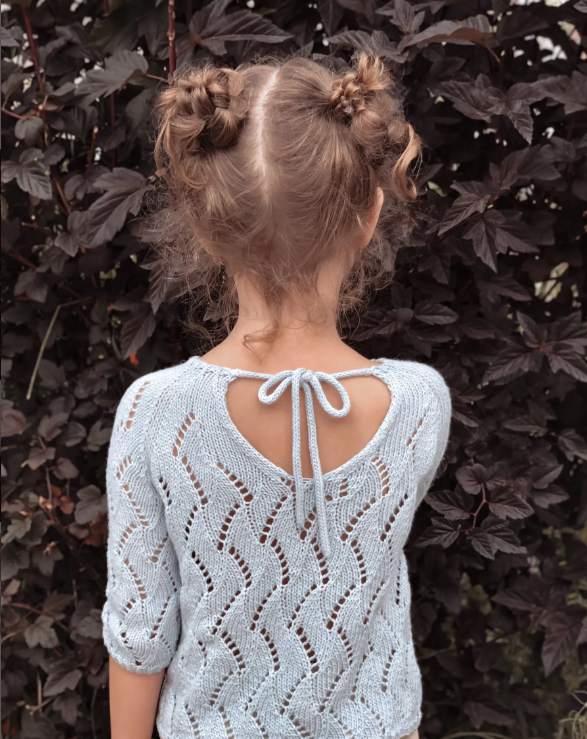 [suturina_knit] Детский джемпер Caramel (Анна Сутурина)