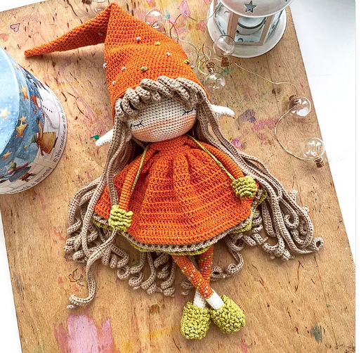 [crochetconfettishop] Дружелюбный эльф, фото 1 из 1.