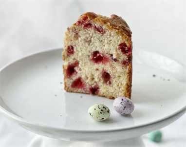 Технологическая карта Кексовый кулич бездрожжевой с брусникой  (Екатерина Браманова)