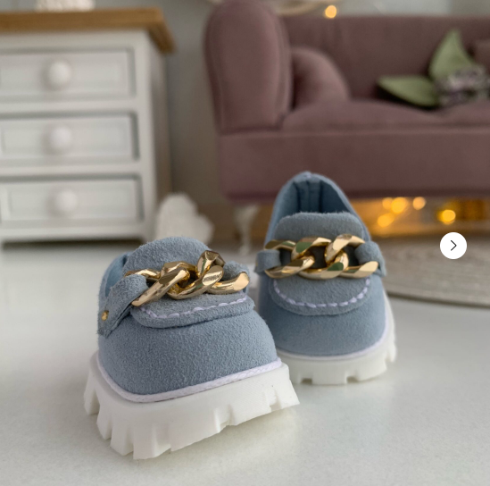 [Dolls shoes boutique] Лоферы с цепочкой (Евгения Радимонас)