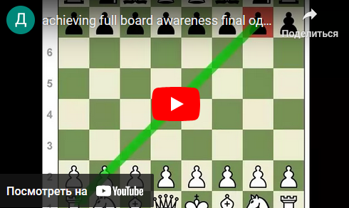 Шахматы вслепую или как держать в уме доску (Дэниел Ренш)