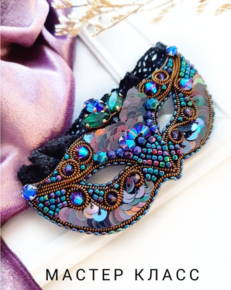 Брошь Маска (Юлия Силина)