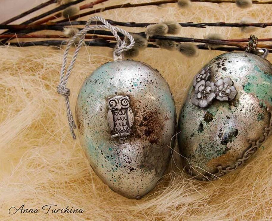 Пасхальный декупаж. Игры с поталью (Анна Турчина), фото 1 из 1.