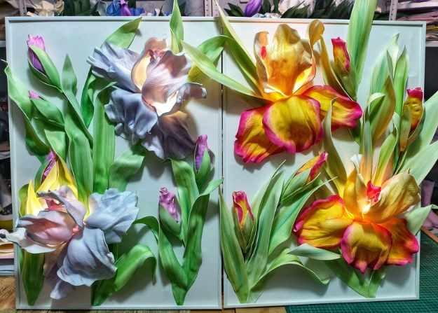 [zefirka_bubbles] 3d картина Ирис (Жанна Ващенко)