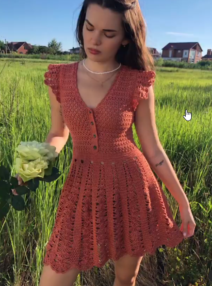 Платье Охра Атакамы (bohiti_handmade__)