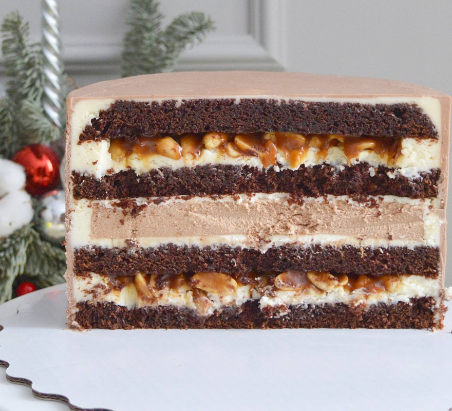 Торт Сникерс (Дарья Семененко)