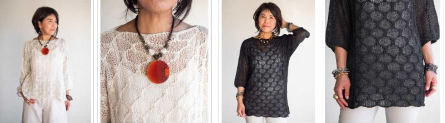 [Вяжи.ру] Летний пуловер Whitecaps (Alexander Yumiko)