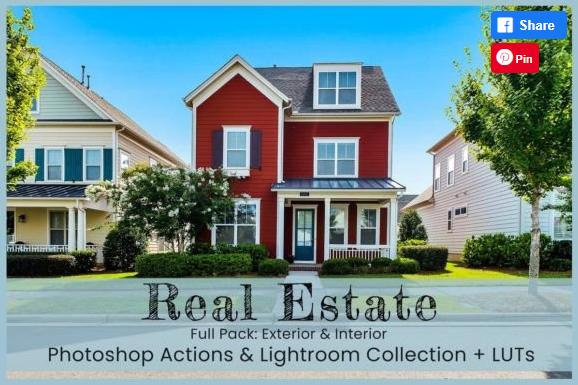 [Creativefabrica] 42 Real Estate Photoshop Actions Presets