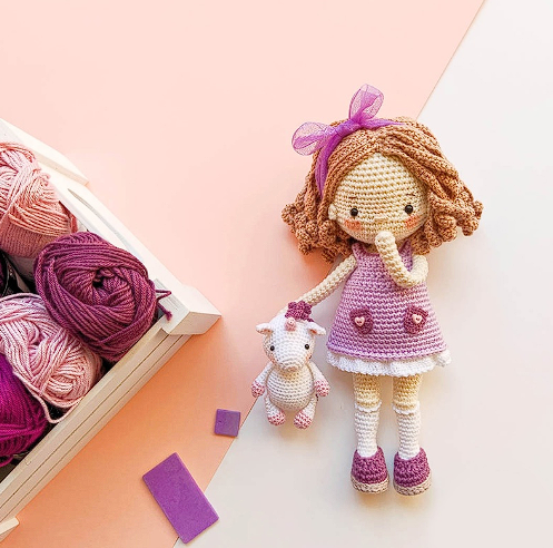 Кукла Юлиана (nina.hookcreations)