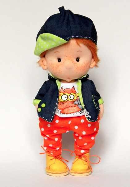 Мастер-класс по созданию куклы-мальчика Гоши (Татьяна Ганущак)