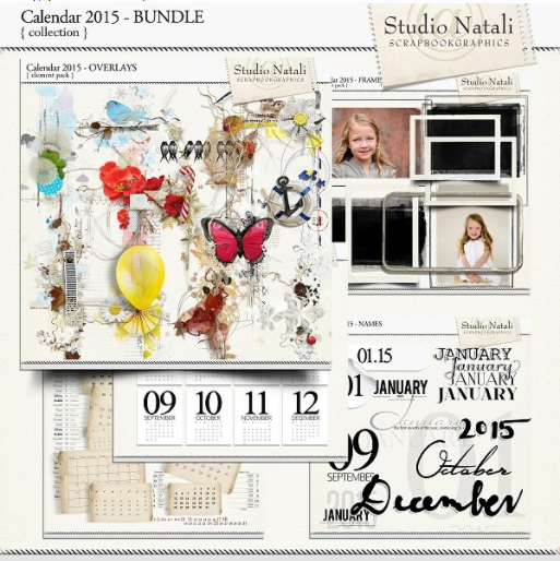 [Studio Natali] Календарь 2015
