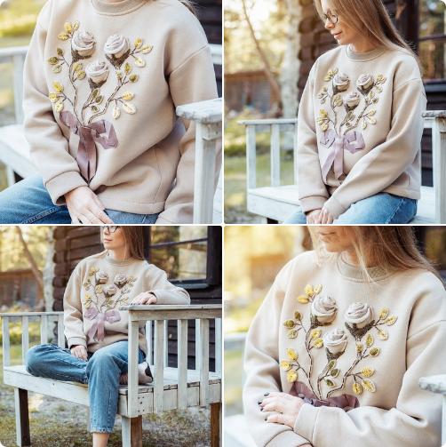 [Inga Marita School] Дача от кутюр. Толстовка (Екатерина Солдатова)