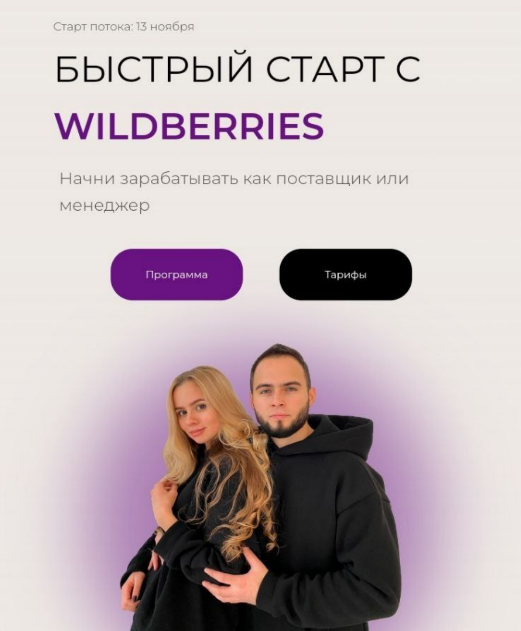 Быстрый старт с Wildberries. Тариф Станрдарт. Ноябрь 2023 (Ариадна Юсупова, Мурад Юсупов)