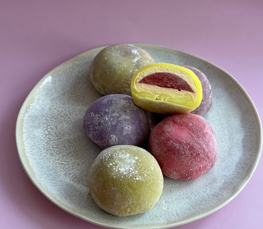 Моти. Начинка Банан-клубника (Екатерина Леонова)