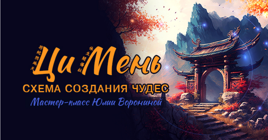 [Транскрибация] Ци Мень. Схема создания чудес (Юлия Воронина)