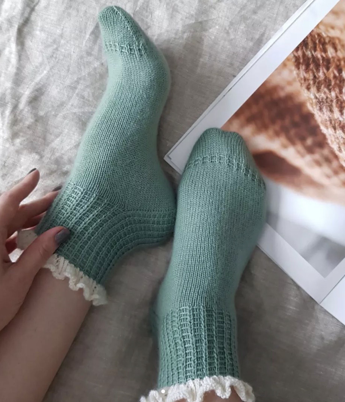 [ta.tiana_rostova] Носки Вафельные (Татьяна Ростова)