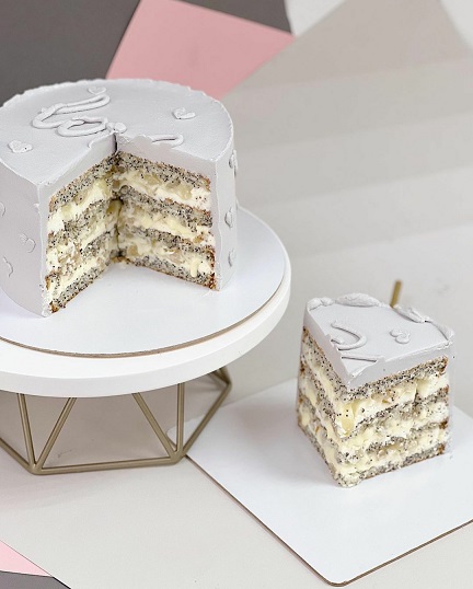 [Make Cake] Торт Мак-Лимон-Груша (Анастасия Лазарева)