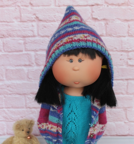 "Джем-1" кардиган и комбинезон на Мию (Марина Кащенкова)