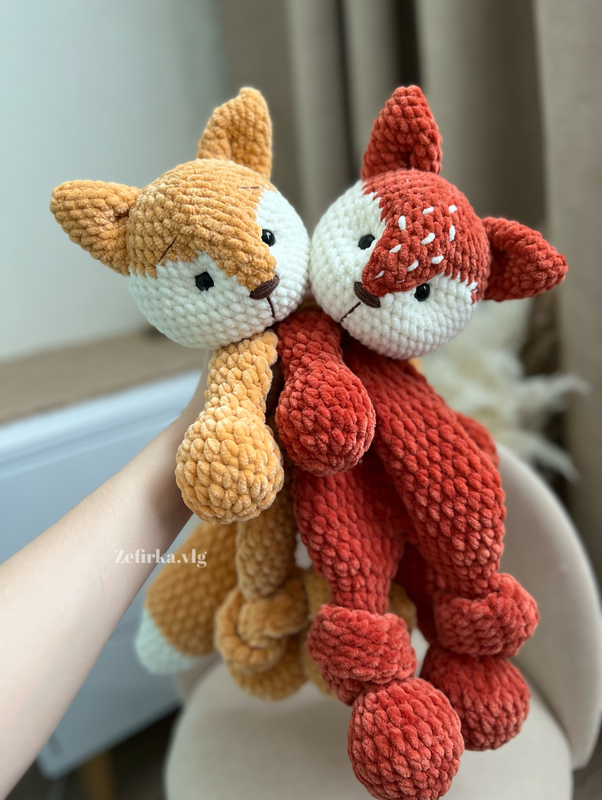 [zefirka.vlg] Комфортер лисичка (Валентина Ващенко)