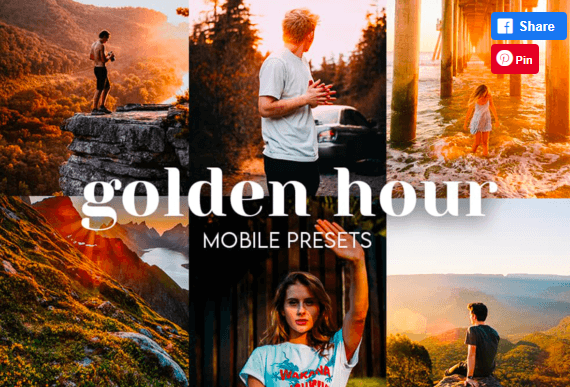 [Creativefabrica] Golden Hour Lightroom Presets