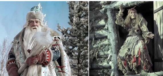 [Фом-арт] Морозко и баба Яга (Татьяна Шмелева)