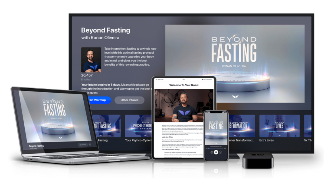 [Mindvalley] Beyond Fasting (Ronan Diego de Oliveira), фото 1 из 1.
