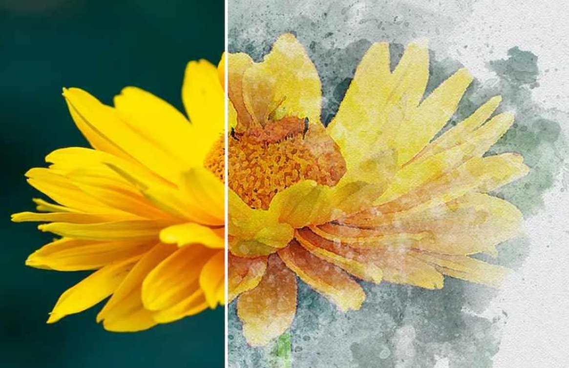 [Envato Market] Акварельный фотоэффект