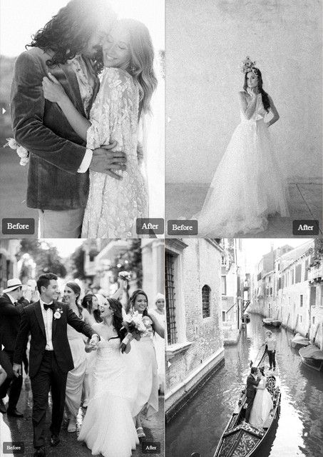 Свадебные ЧБ пресеты. Goodlight Presets. Pack 2 - Black & White (Goodlight)