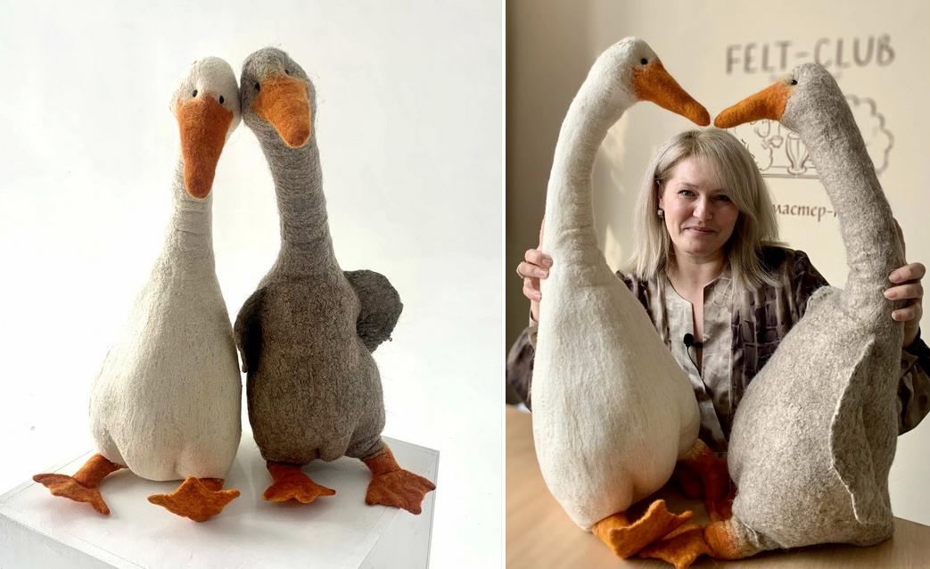[Felt-club] Гусь (Юлия Хабарова)