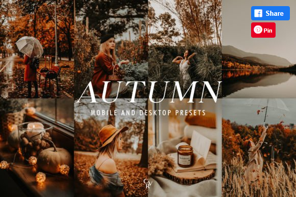 [Creativefabrica] 10 Autumn Lightroom Presets